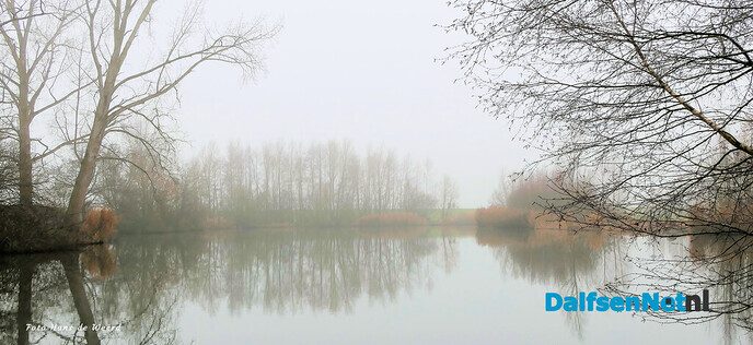 Bellingeweer in nevelen gehuld - Foto: Ingezonden foto