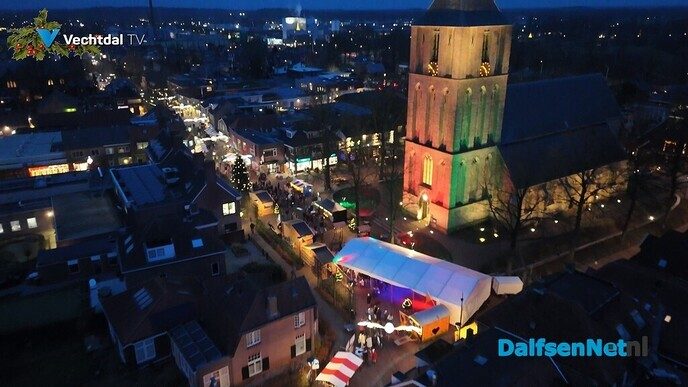 Kerstsfeer in Dalfsen - Foto: Ingezonden foto