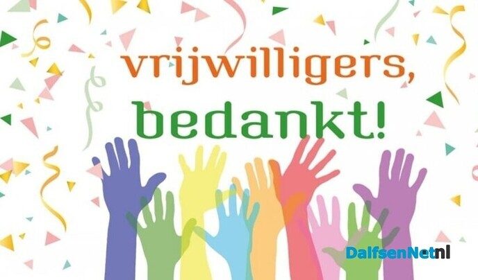Herinnering vrijwilligerswaardering - Foto: Ingezonden foto