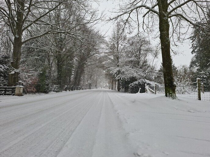 Foto’s sneeuw Dag 3 woensdag en Map 1 - Foto: Ingezonden foto