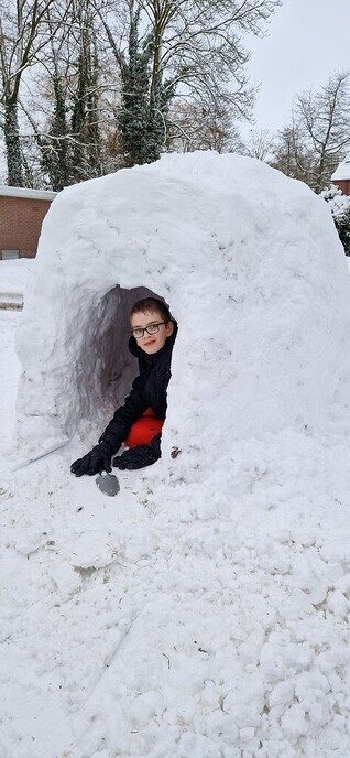  Foto’s sneeuw: Dag 3 woensdag en Map 2