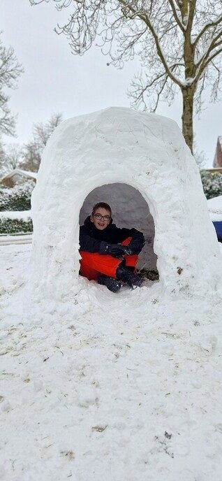  Foto’s sneeuw: Dag 3 woensdag en Map 2