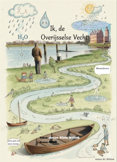 Ik, de Overijsselse Vecht, door Anton Klein Willink - Foto: Ingezonden foto