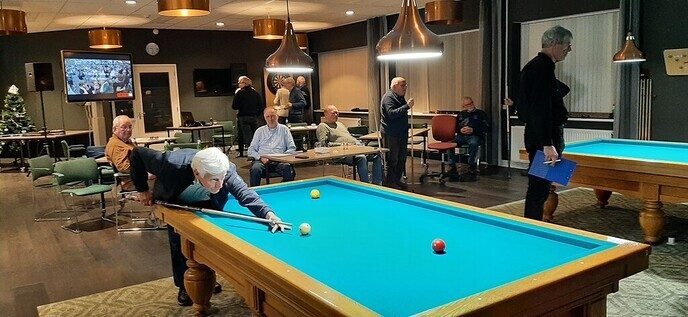 Gezellige en sfeervolle nieuwjaarstart biljartclub SWOL - Foto: Ingezonden foto
