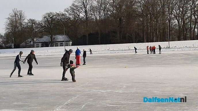 Schaatsen uit het vet - Foto: Jennie Kanis
