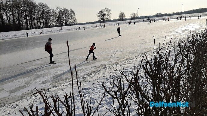 Schaatsen uit het vet - Foto: Jennie Kanis