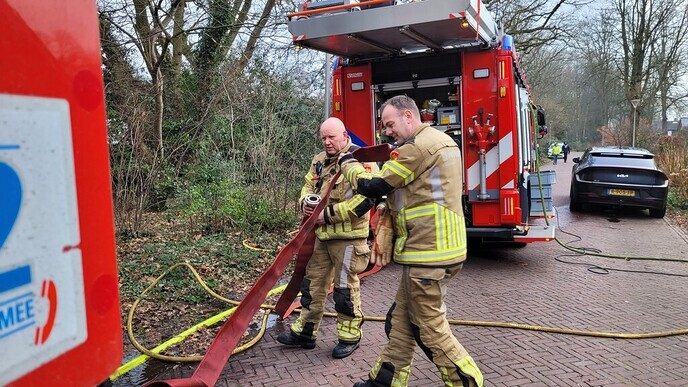 Meer over de melding woningbrand Kastanjelaan - Foto: Niels Jansen