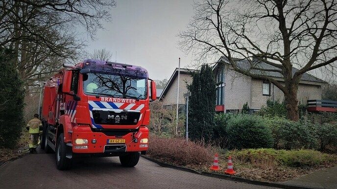 Meer over de melding woningbrand Kastanjelaan - Foto: Niels Jansen