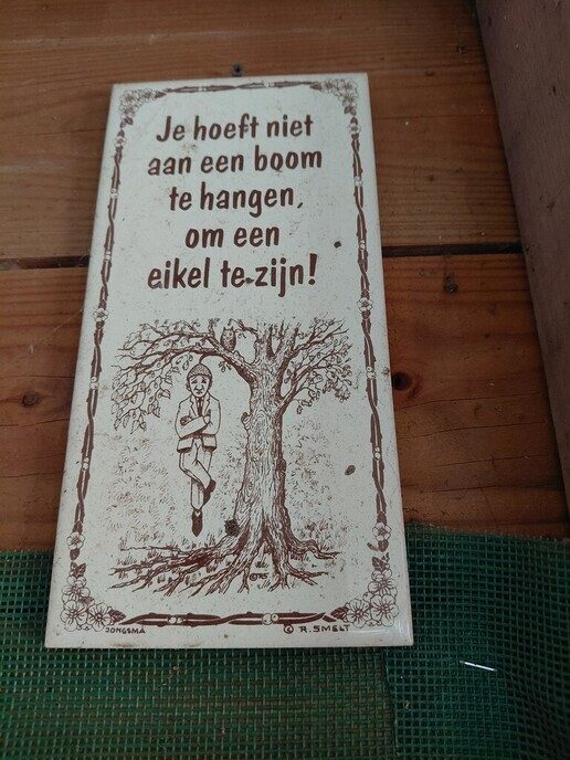 Tegeltjes wijsheid - Foto: Ingezonden foto