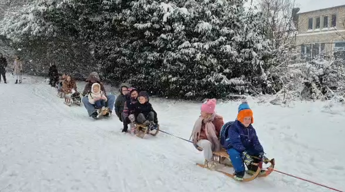  Foto’s sneeuw: Dag 3 woensdag en Map 2 - Foto: Ingezonden foto