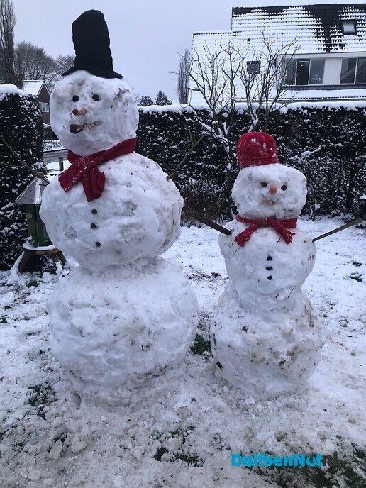 Foto’s sneeuw Dag 2 dinsdag en Map 2 - Foto: Ingezonden foto