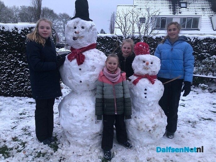Foto’s sneeuw Dag 2 dinsdag en Map 2 - Foto: Ingezonden foto