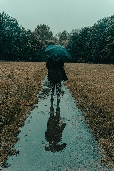 De charme van een regenachtige dag