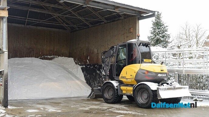 Sneeuw en zout - Foto: Paul Scholten