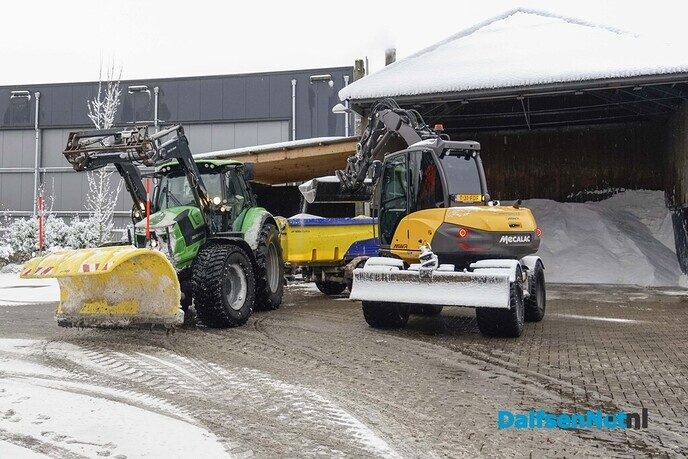 Sneeuw en zout - Foto: Paul Scholten