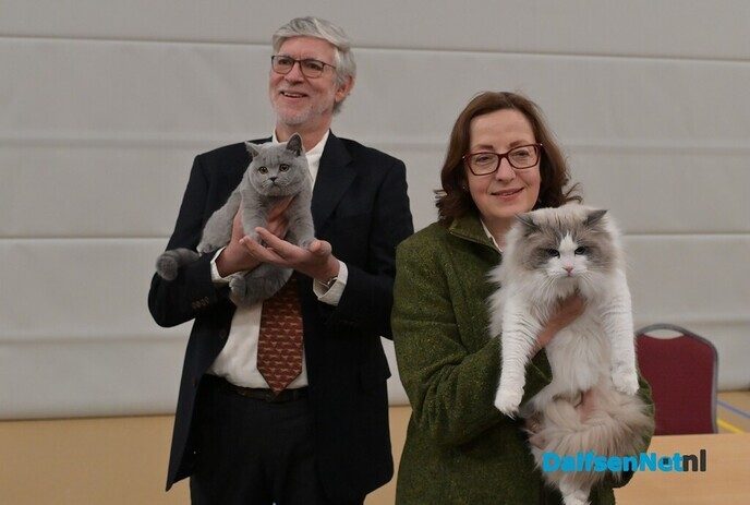 Bezoekers genieten van katten van wereldklasse in de Trefkoele+ - Foto: Johan Bokma