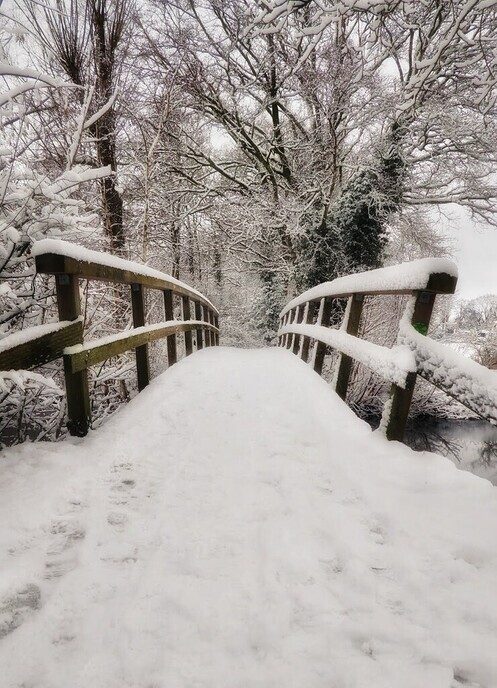 Onze sneeuwfotograaf geniet volop - Foto: Femmie Smink