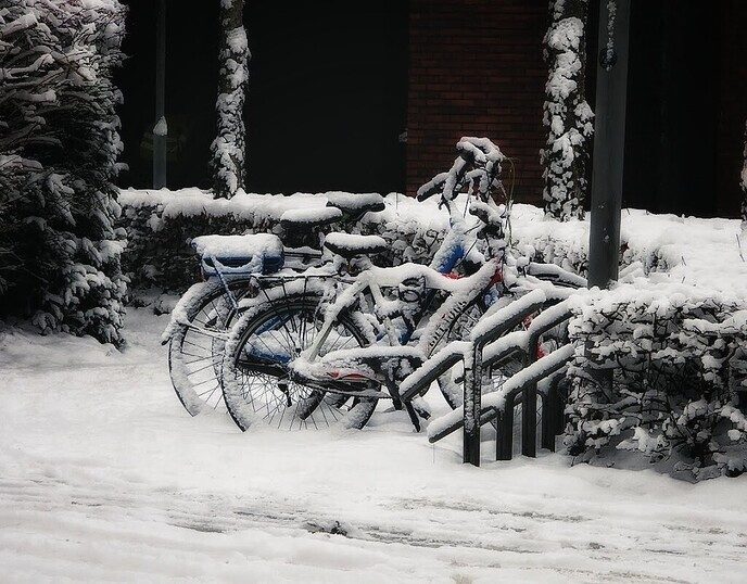 Onze sneeuwfotograaf geniet volop - Foto: Femmie Smink