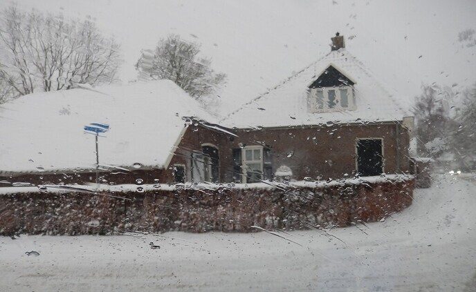 Foto’s sneeuw Dag 3 woensdag en Map 1