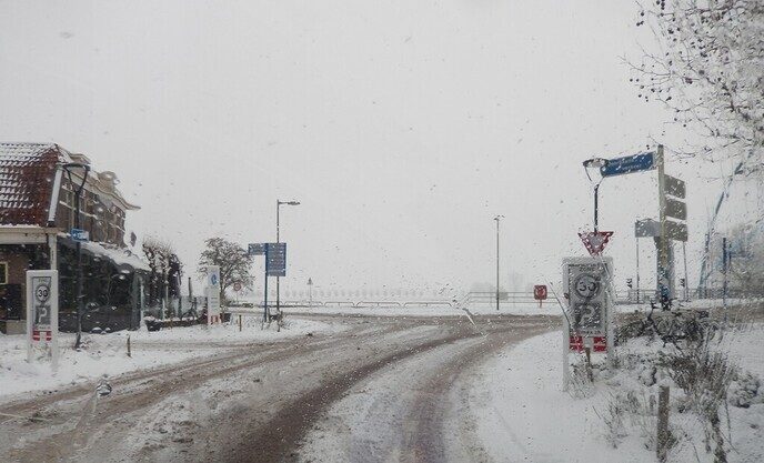 Foto’s sneeuw Dag 3 woensdag en Map 1