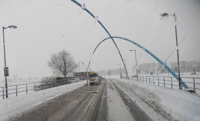 Foto’s sneeuw Dag 3 woensdag en Map 1