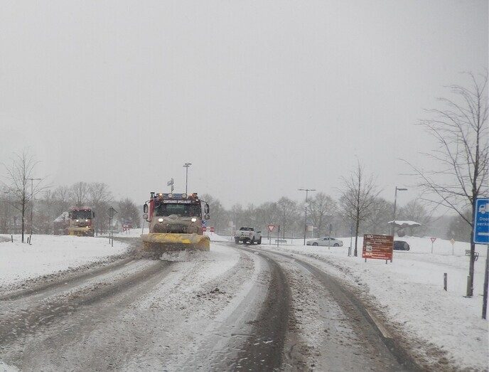 Foto’s sneeuw Dag 3 woensdag en Map 1