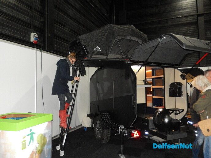 Enorm veel belangstelling voor campingbeurs Hardenberg - Foto: Willy