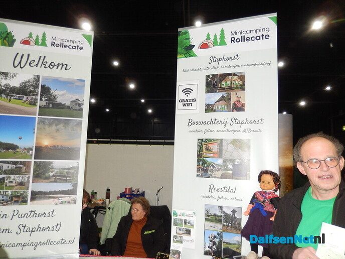 Enorm veel belangstelling voor campingbeurs Hardenberg - Foto: Willy