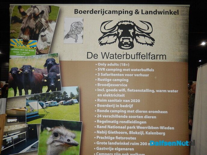 Enorm veel belangstelling voor campingbeurs Hardenberg - Foto: Willy