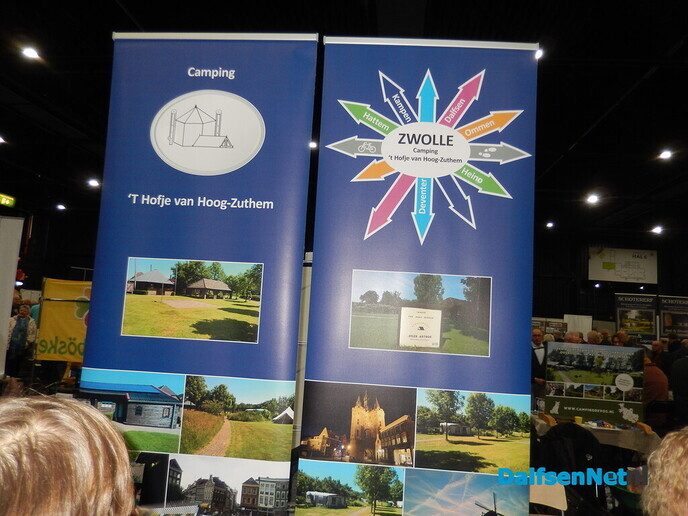 Enorm veel belangstelling voor campingbeurs Hardenberg - Foto: Willy