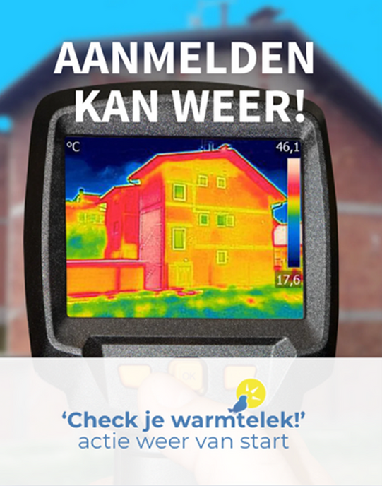 Uitstel start Warmtecamera actie - Foto: Ingezonden foto