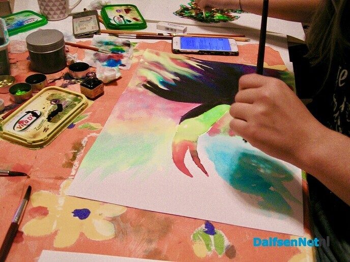12+atelier, Tekenen, schilderen en 3D voor tieners (12-18) - Foto: Ingezonden foto