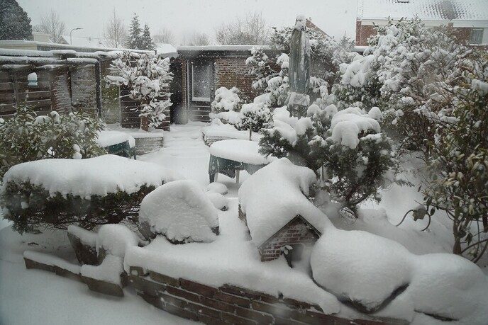 Foto’s sneeuw Dag 3 woensdag en Map 1 - Foto: Ingezonden foto