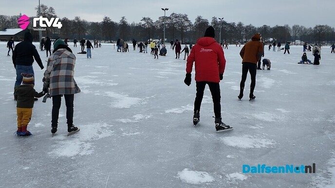 Schaatsplezier op de ijsbanen in de gemeente Dalfsen - Foto: Ingezonden foto