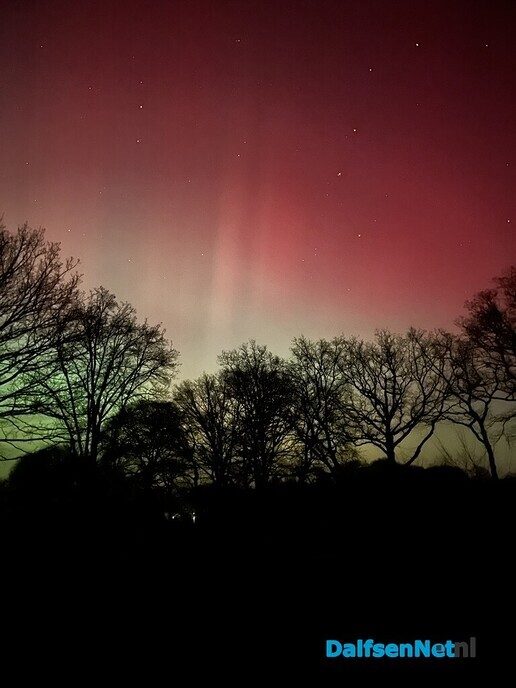 Noorderlicht boven Welsum (10) - Foto: Ingezonden foto