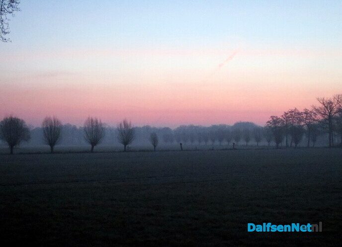Vroege wandeling Hoonhorst/ Kogelvanger met zon? - Foto: Wim