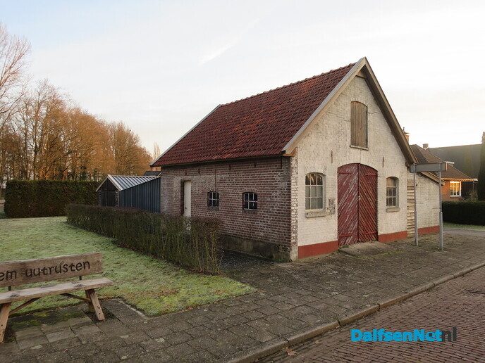 Vanmorgen mooie opkomende zon in Lemelerveld - Foto: Wim