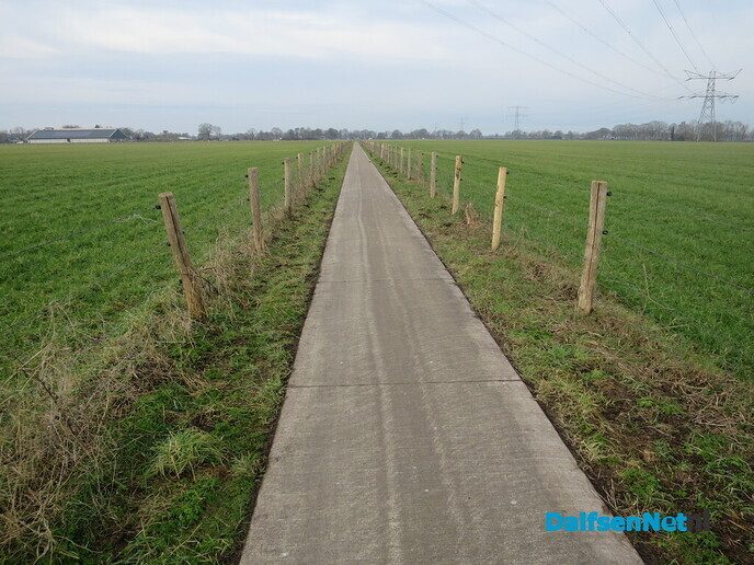 Vanmorgen mooie opkomende zon in Lemelerveld - Foto: Wim