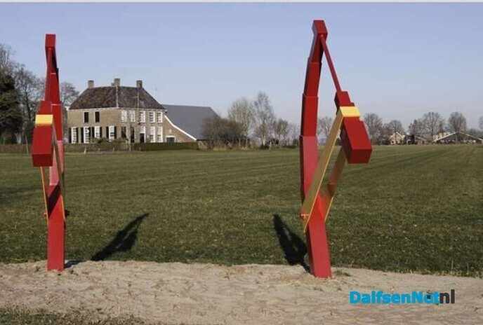 Tegel gelicht over het DNA van Dalfsen - Foto: Ingezonden foto