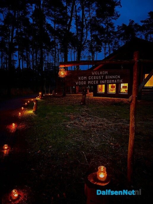 Lichtpuntjes wandeling - Foto: Ingezonden foto