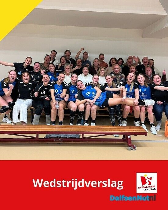 Handbaldames winnen in het verre Zuid Limburg - Foto: Ingezonden foto