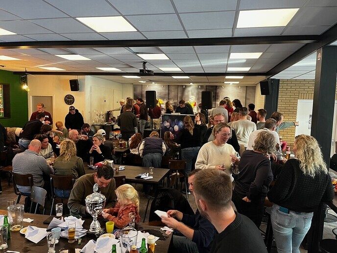 Geslaagde gecombineerde nieuwjaarsreceptie SV Dalfsen - Foto: Ingezonden foto