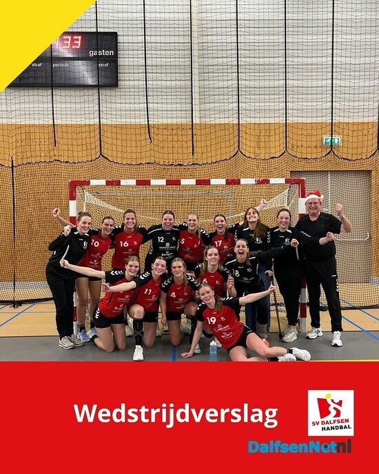 Handbal dames spelen gelijk - Foto: Ingezonden foto