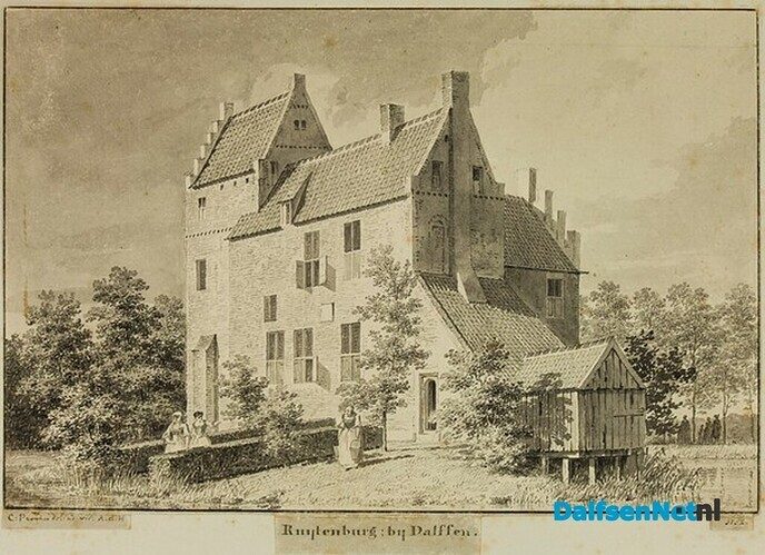 Tegel gelicht over het DNA van Dalfsen - Foto: Ingezonden foto