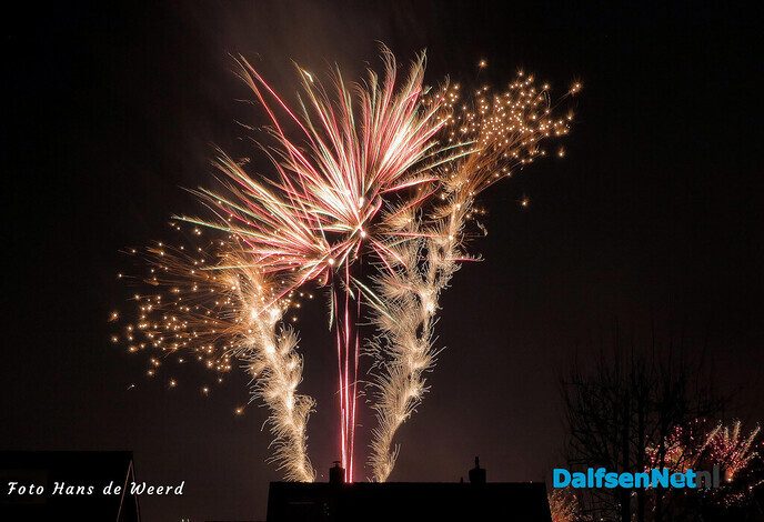 Spetterende jaarwisseling - Foto: Hans de Weerd