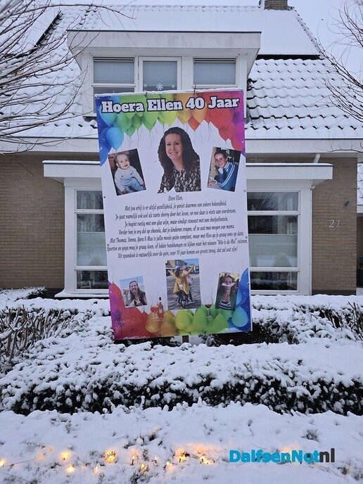 Ellen Veldkamp 40 jaar! - Foto: Ingezonden foto