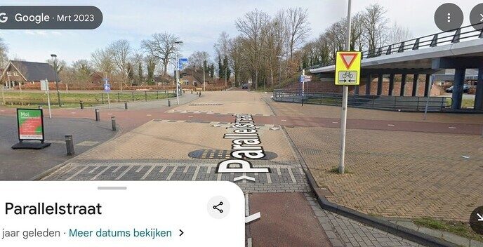 Situatie kruising Mölnhoek-Parallelstraat Lemelerveld - Foto: Ingezonden foto