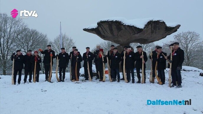 Ofbloasen midwinterhoorn Bloasgroep Dalfsen - Foto: Ingezonden foto