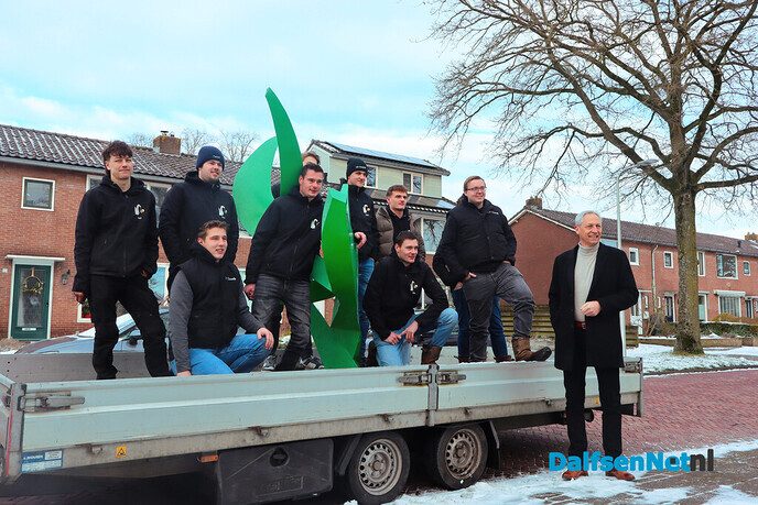 Boijl en Dalfsen weer verzoend na het terugbrengen van gestolen kunstwerk - Foto: Art de Ruiter