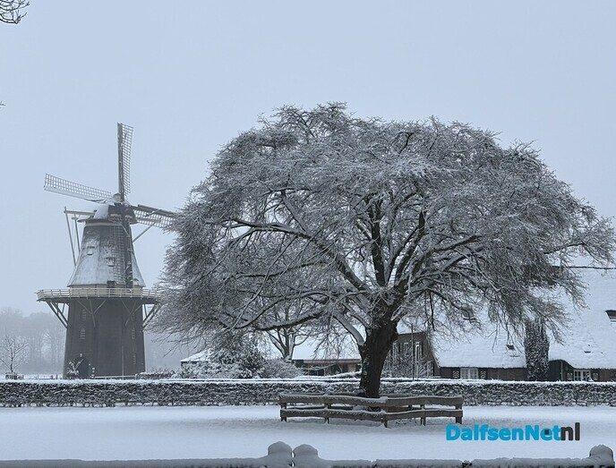 Koning Winter regeert over Vilsteren - Foto: Willie uut Hessum